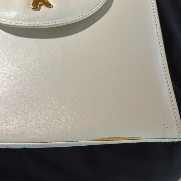Paloma Picasso, small cream, leather shoulder bag - Picture 12 of 13